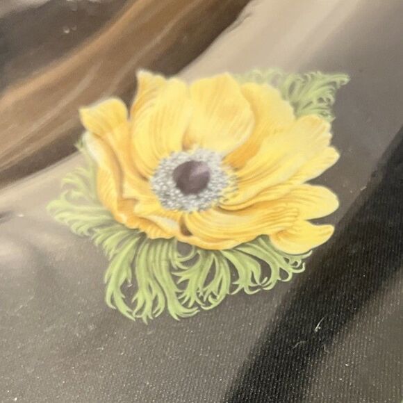 Vintage Chance Glass England 1965 Fiestaware Anemone Pattern Long Oval Dish - Picture 6 of 10